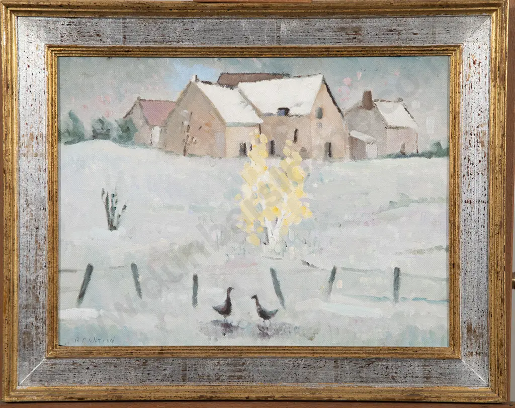R B Watson - Early Snowfall Normandy Image 1++
