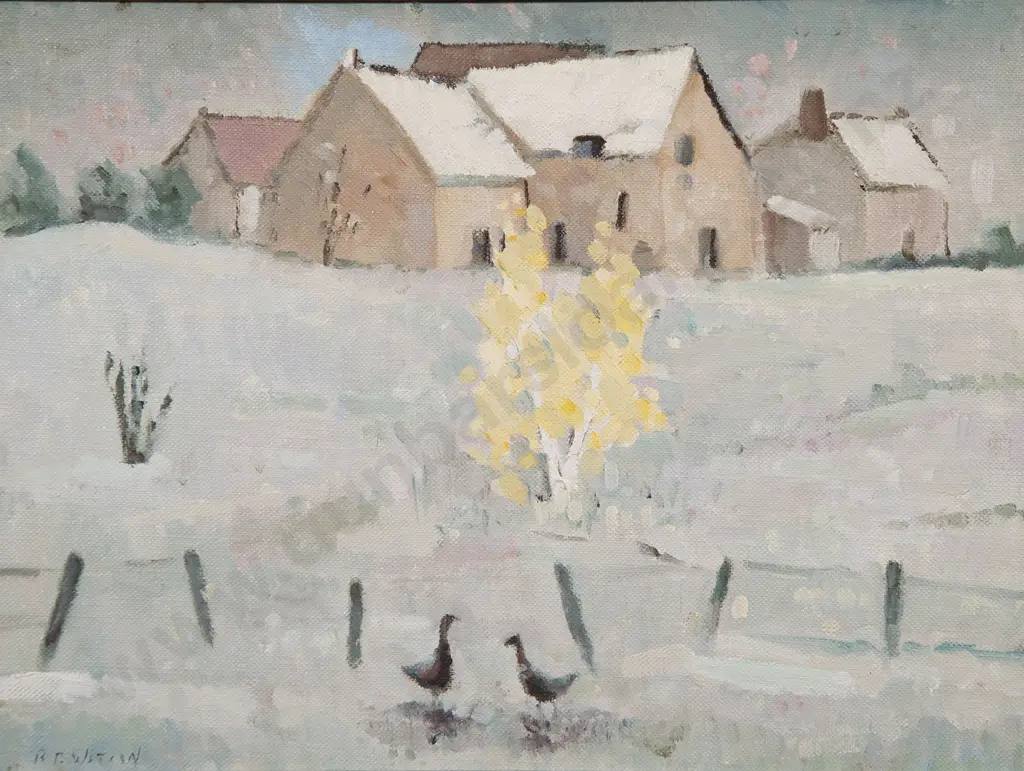 R B Watson - Early Snowfall Normandy Image 1++