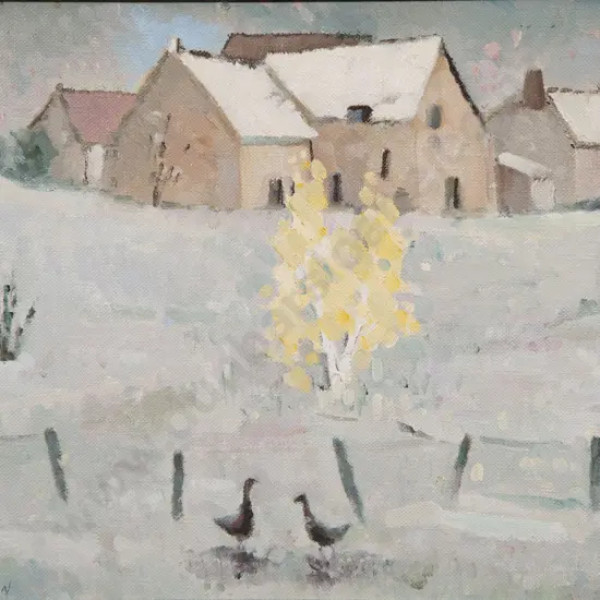 R B Watson - Early Snowfall Normandy