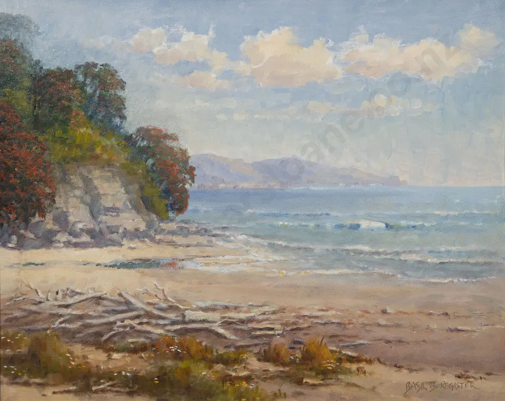 Basil B Register - Untitled (Coastal Landscape) Image 1++