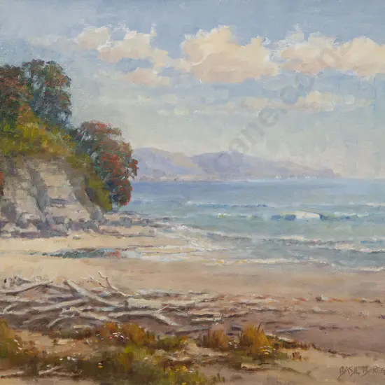 Basil B Register - Untitled (Coastal Landscape)