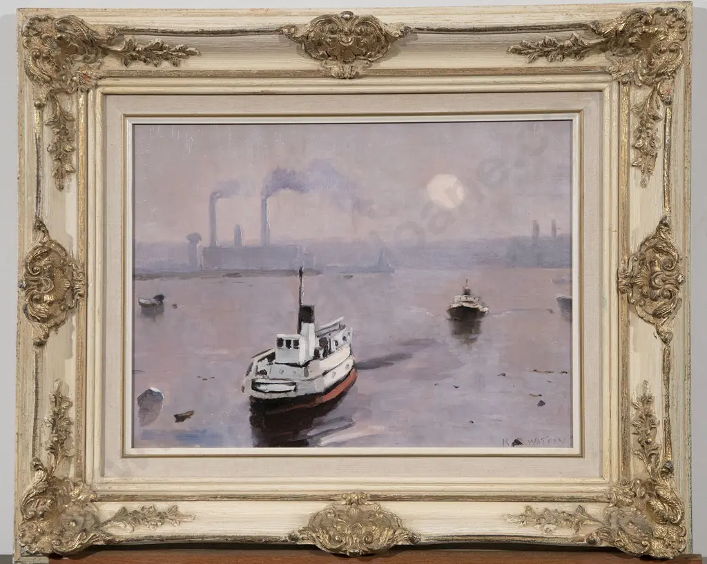 R B Watson - Early Morning Tilbury Image 1++