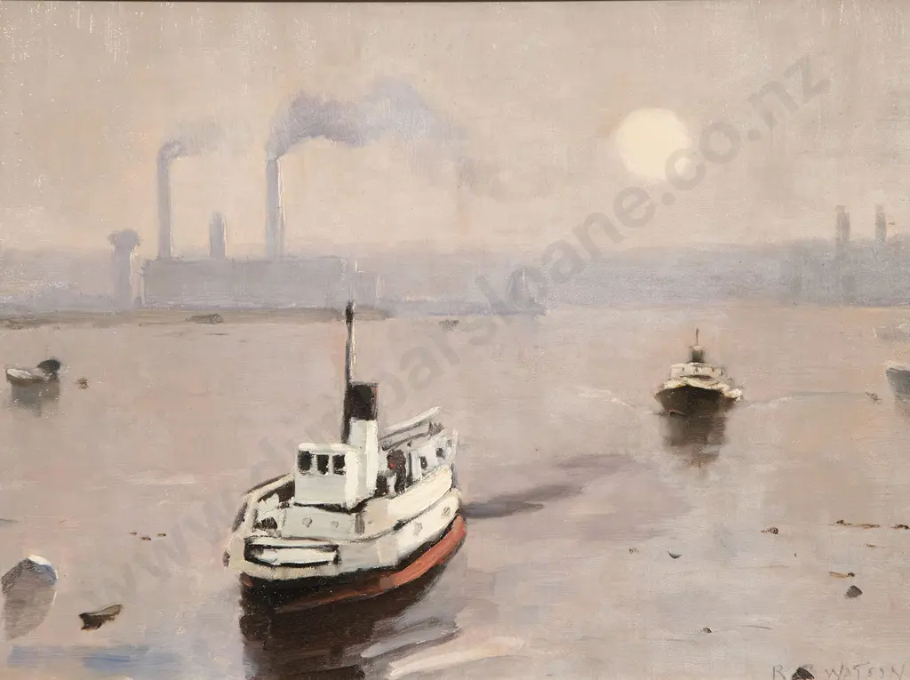 R B Watson - Early Morning Tilbury Image 1++