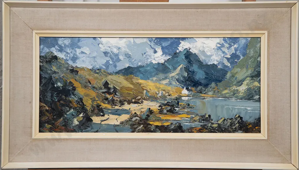 Charles Wyatt Warren - Snowdon from Drws-y-coed Image 1++