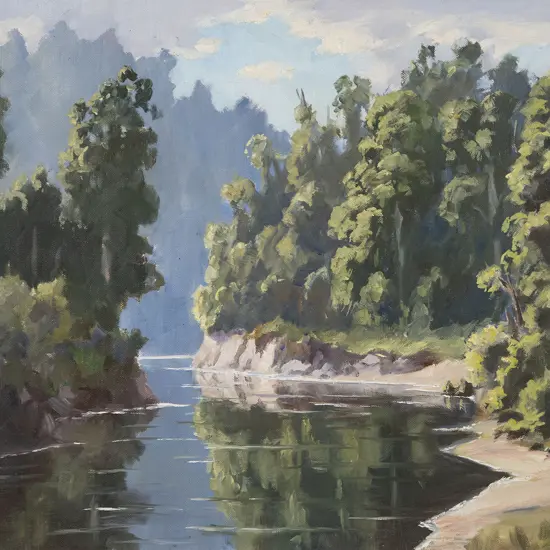 E B. Lattey - Retaruke River King Country