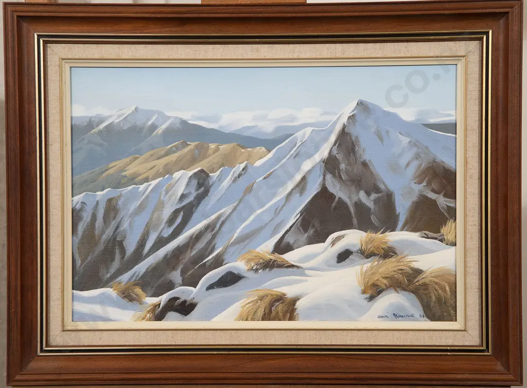 John Rundle - Mt. Girdlestone (Tararua Range) Image 1++