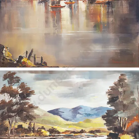 Florence M. Luxford - Summer, Hutt Estuary & another (2)
