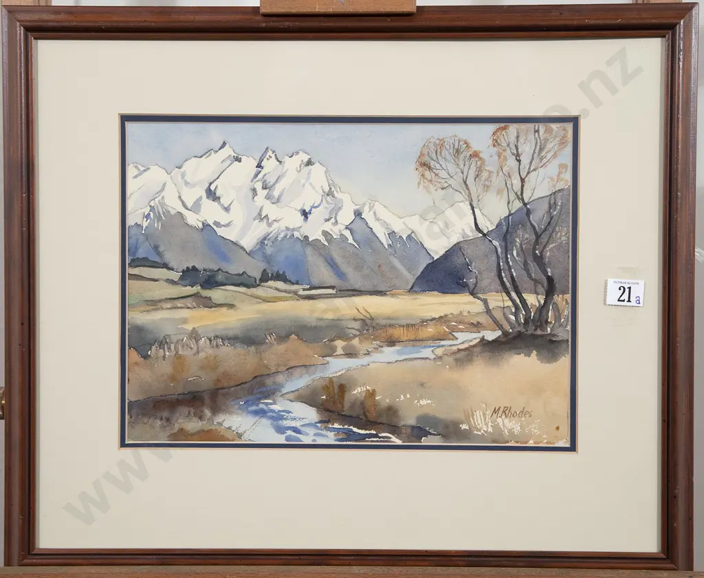 Margaret Rhodes watercolour & Elaine Foreman oil (2) Image 1++