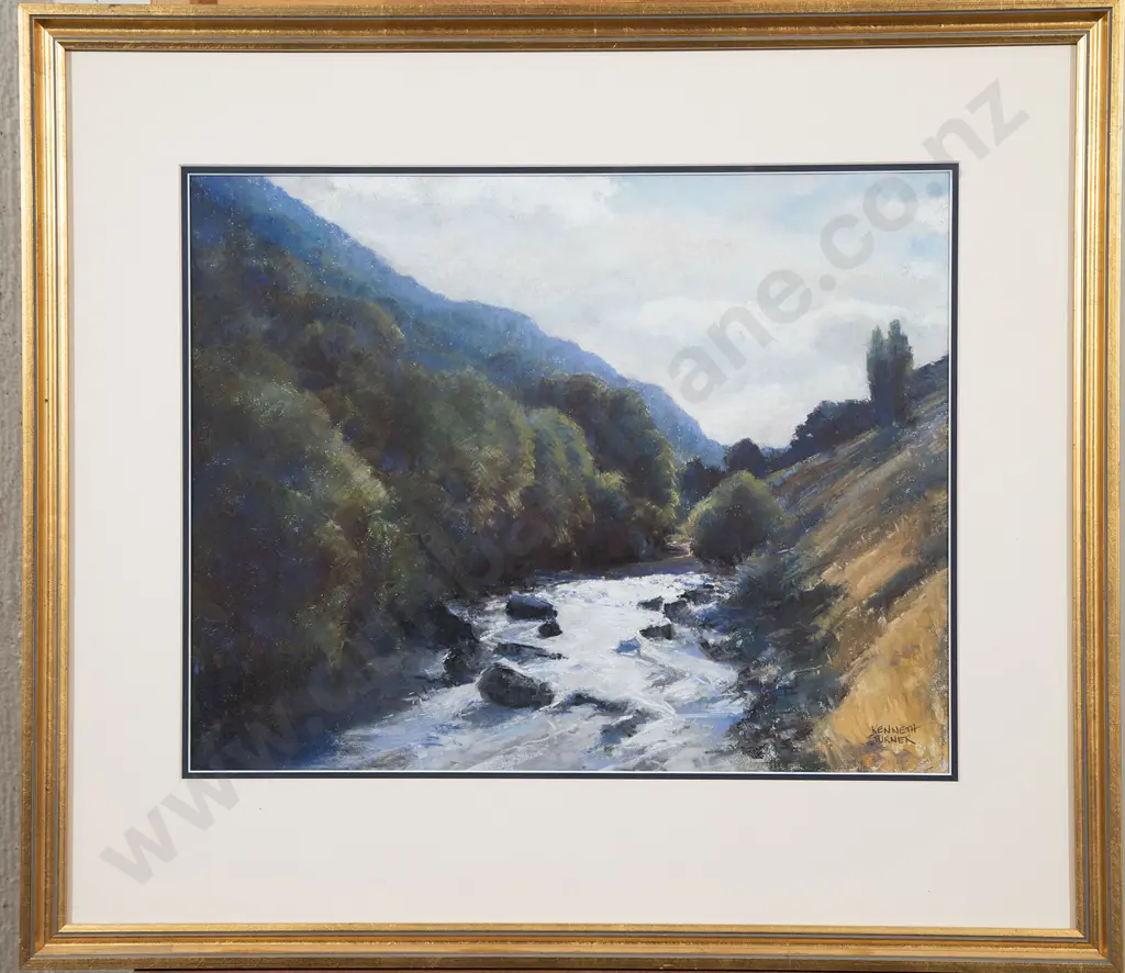 Kenneth Turner - Untitled (River Landscape) Image 1++