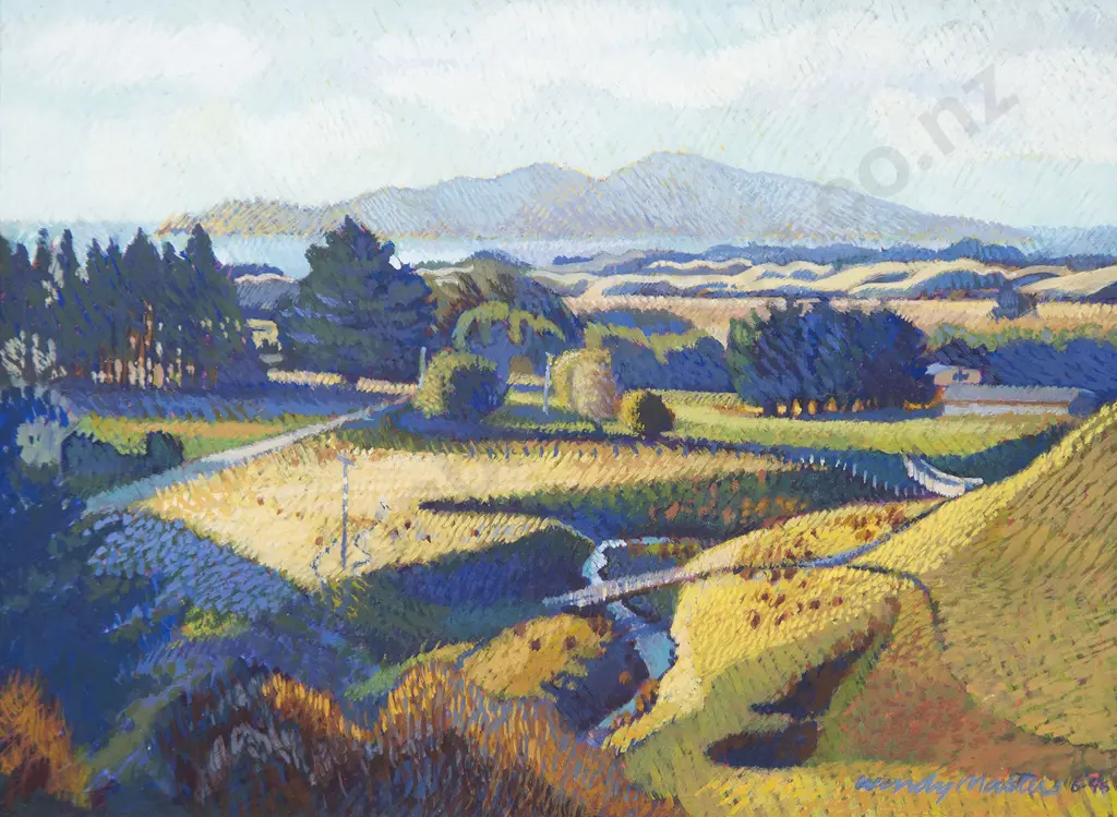 Wendy Masters - Kapiti from Whareroa Farm Image 1++