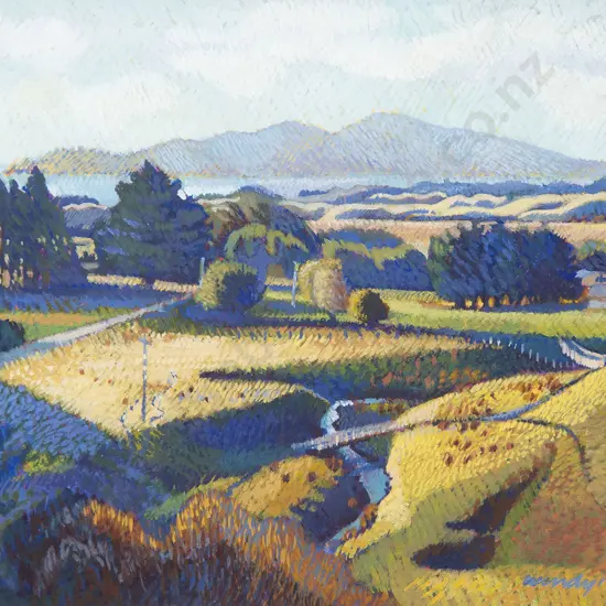 Wendy Masters - Kapiti from Whareroa Farm
