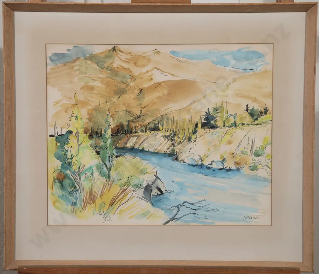 Shona McFarlane - Untitled River Landscape Image 1++