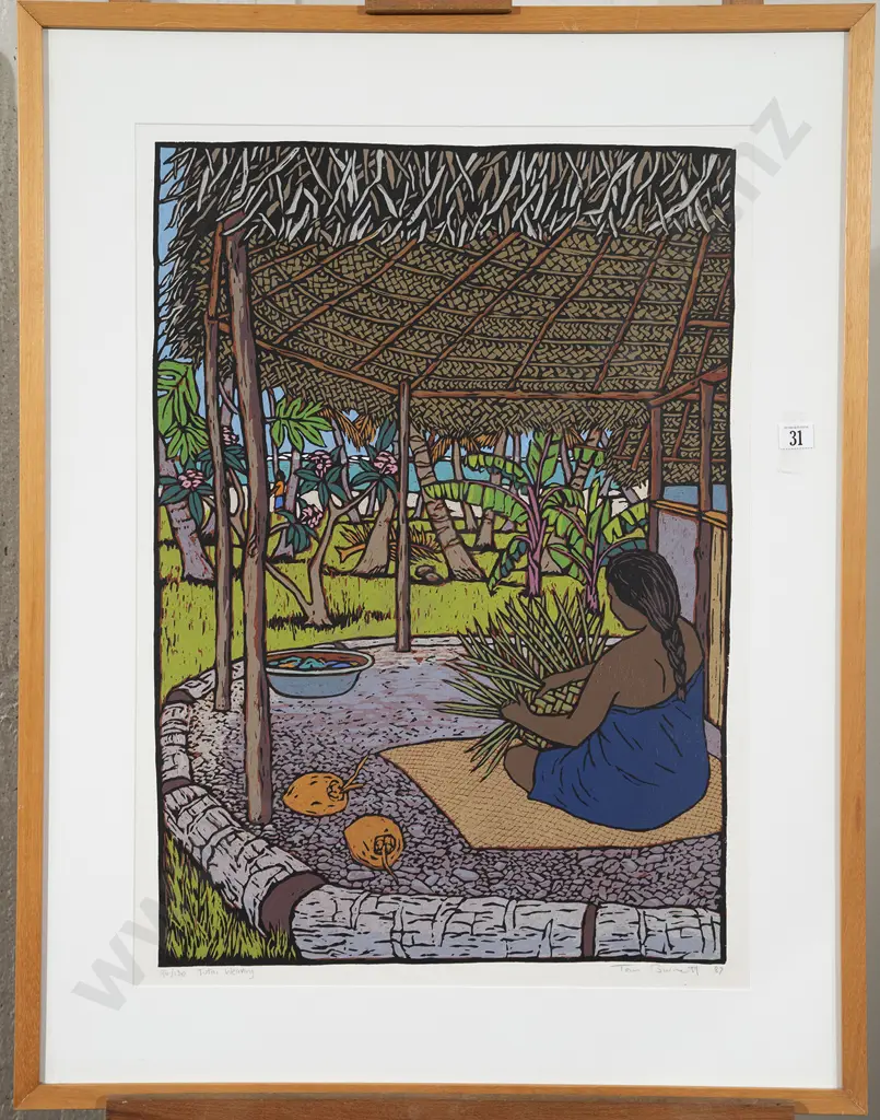 Tom Burnett - Tutai Weaving Image 1++