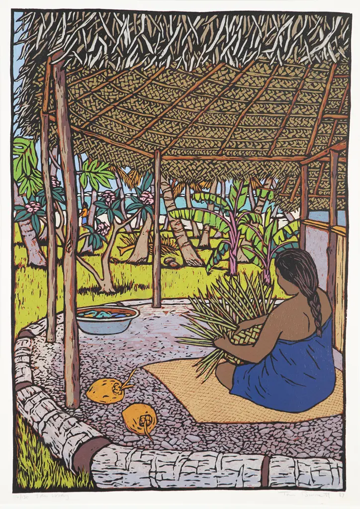 Tom Burnett - Tutai Weaving Image 1++