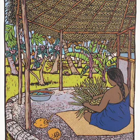Tom Burnett - Tutai Weaving