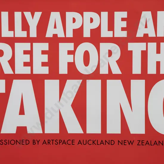 Billy Apple - Art Free for the Taking