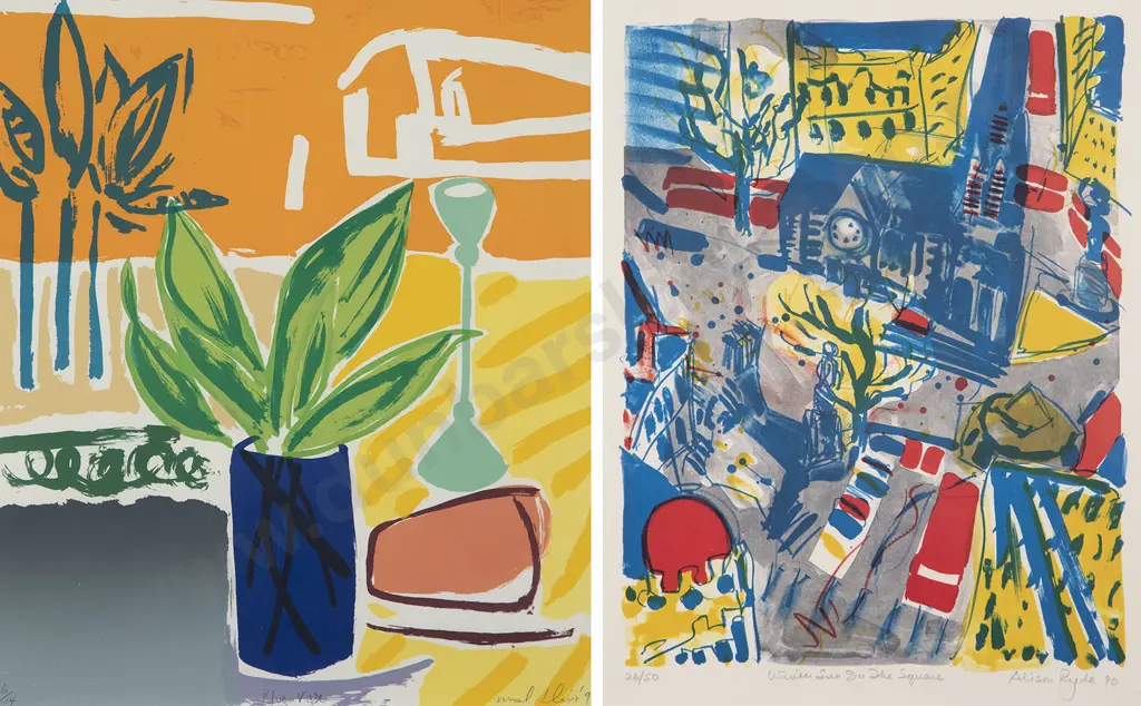 Alison Ryde - Winter Sun in the Square & other (2) Image 1++