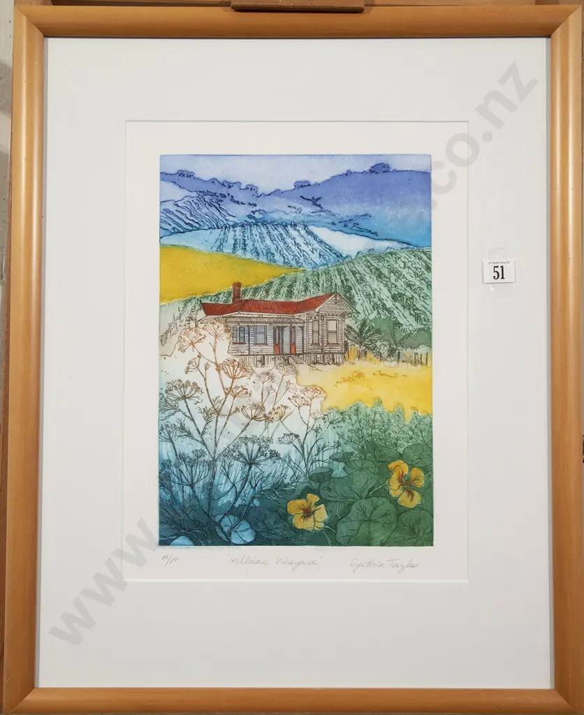 Cynthia Taylor - Hillside Vineyard & Island Garden (2) Image 1++