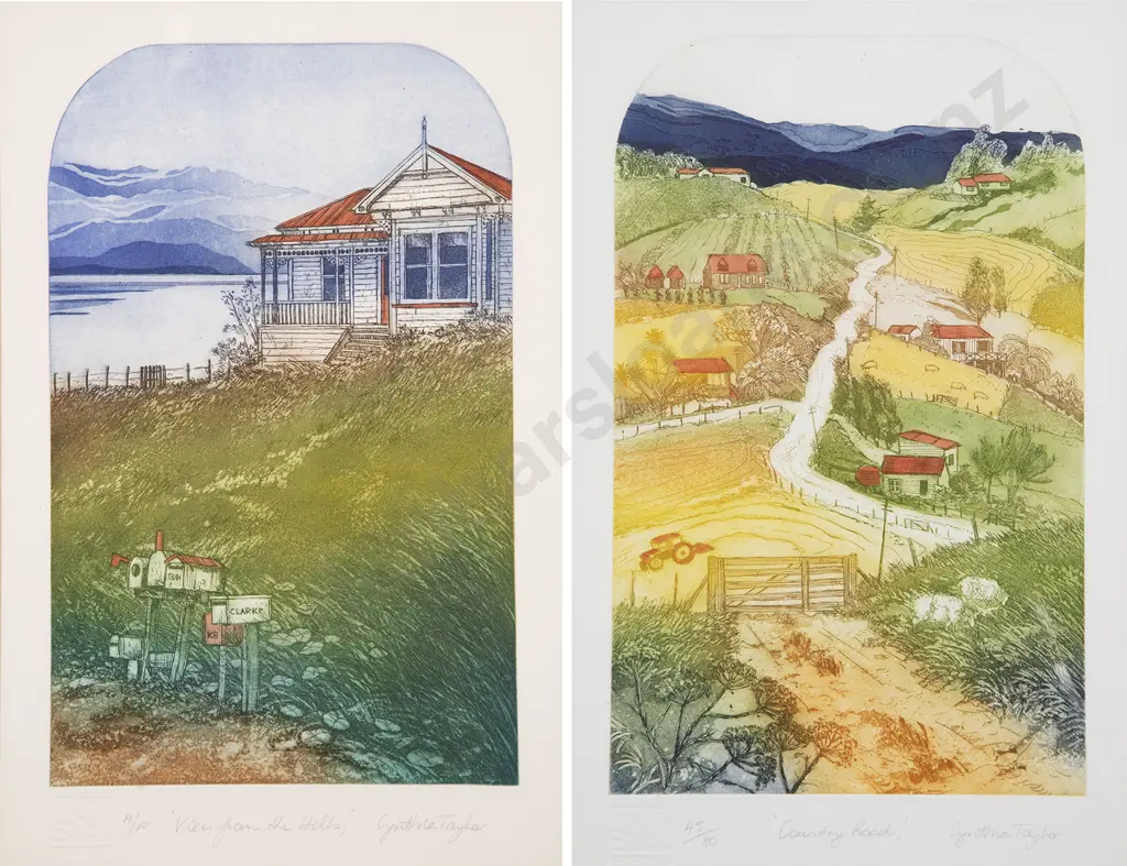 Cynthia Taylor - View from the Hills & Country Road (2) Image 1++