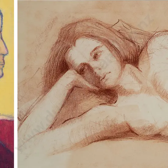 June Tilley - Reflections & Woman Resting (2)