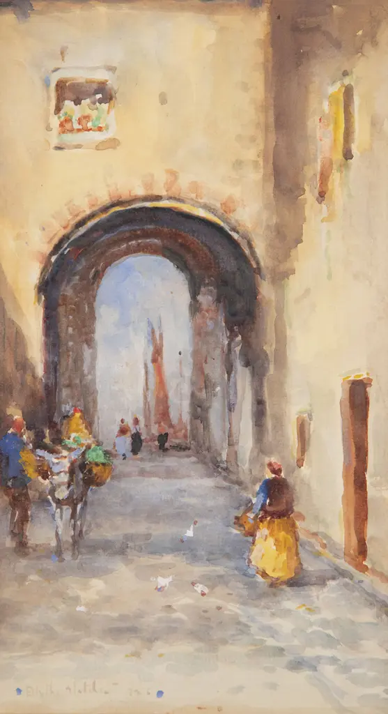 Blythe Fletcher - Untitled (Market Scene) Image 1++
