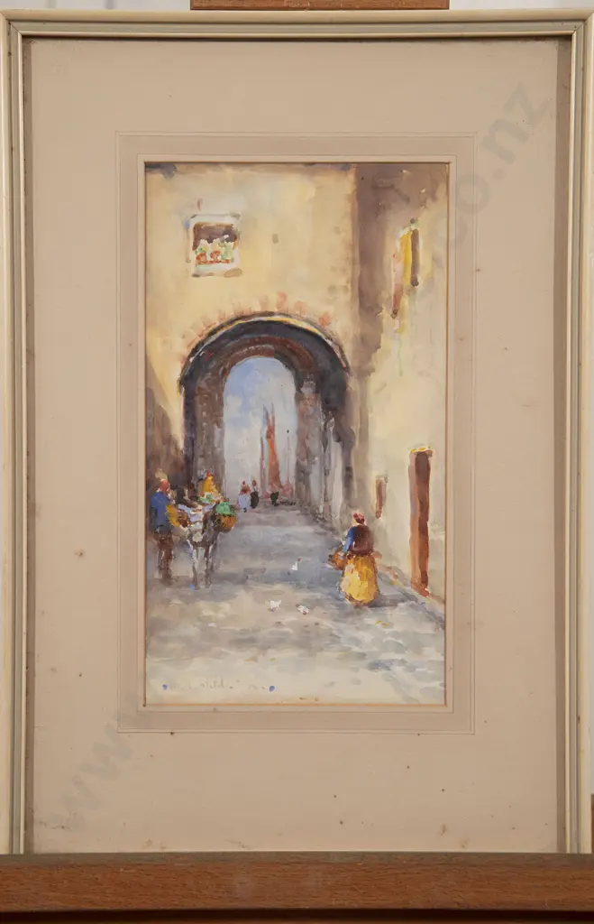 Blythe Fletcher - Untitled (Market Scene) Image 1++