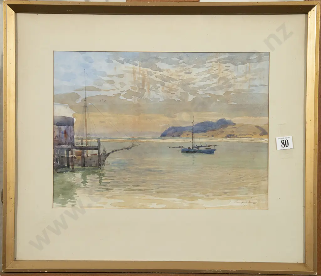 Artist Unknown - Colonial Coastal Landscape Image 1++