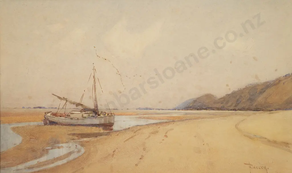 Nugent Welch - Untitled (Coastal Landscape) Image 1++