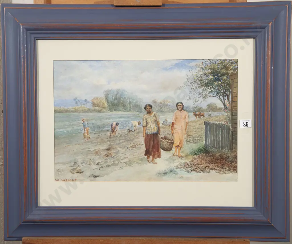 Walter Wright - Kumara Harvest Image 1++