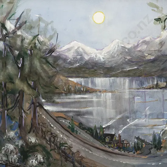 Peter O'Hagan - Winter Moon Central Otago