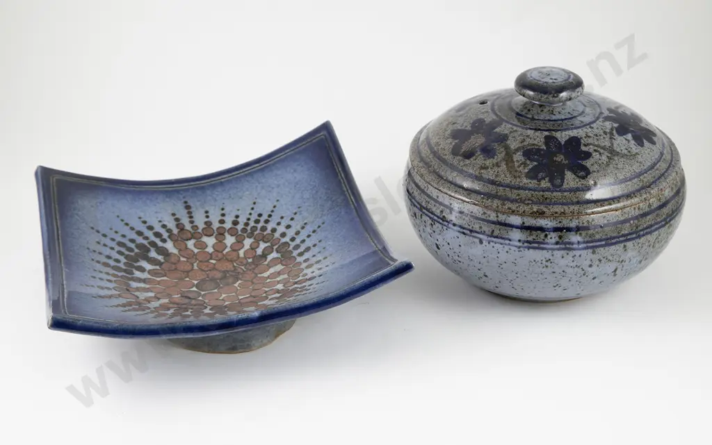 Paul Wotherspoon Footed Dish & Ian Crighton Casserole (2) Image 1++