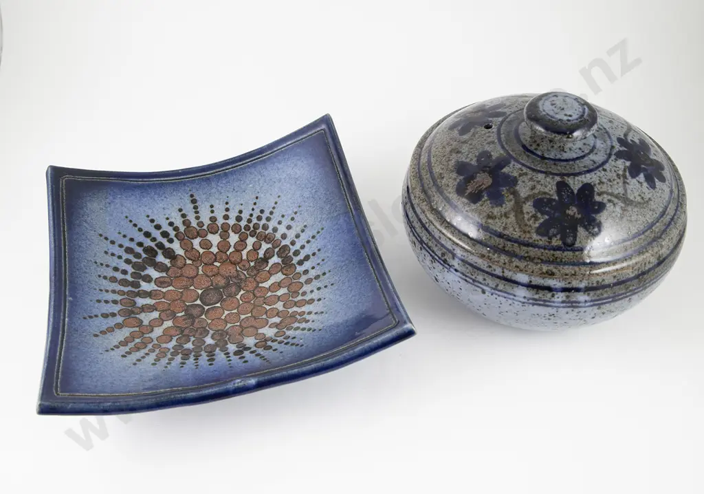 Paul Wotherspoon Footed Dish & Ian Crighton Casserole (2) Image 1++