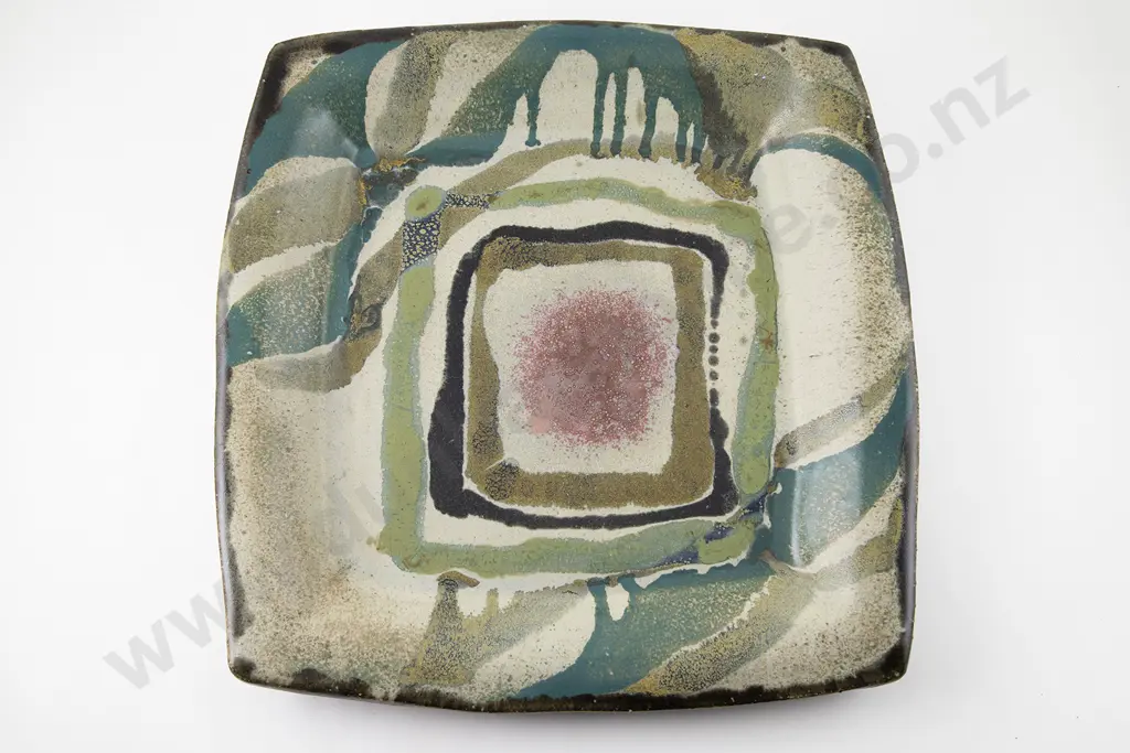 Doreen Blumhardt Square Wall Platter Image 1++