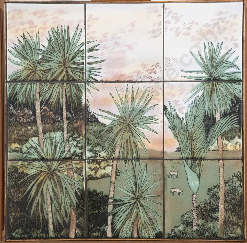 Ceramic Landscape Panel Image 1++