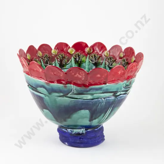 Katie Gold - Pedestal Bowl
