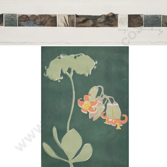 Inge Doesburg &  Phyl Riley ltd ed prints (2)