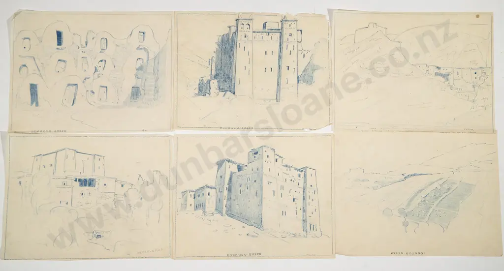 John Weeks - Six Sketches Image 1++