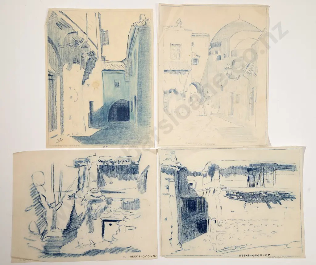 John Weeks - Four Sketches Image 1++