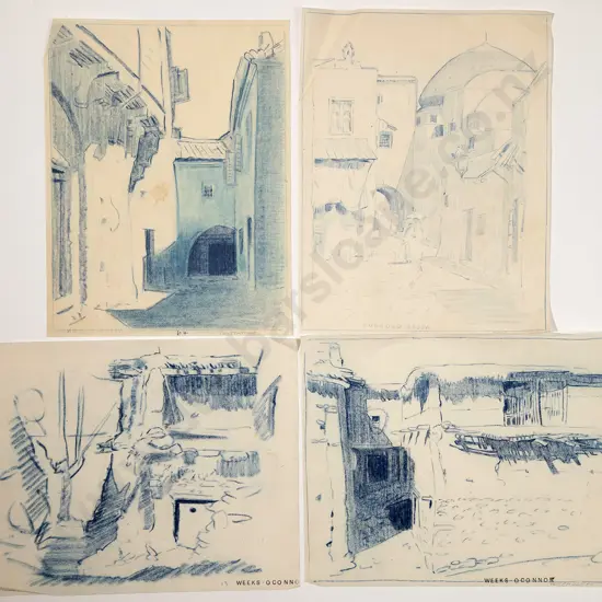John Weeks - Four Sketches