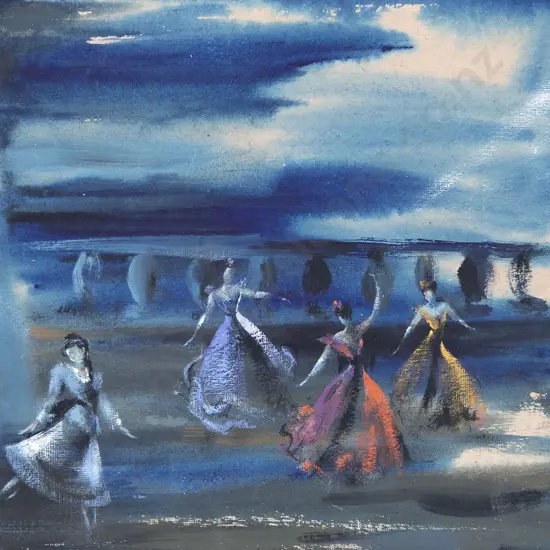 Theyre Lee-Elliott (British) - Margot Fonteyn performing in Nocturne