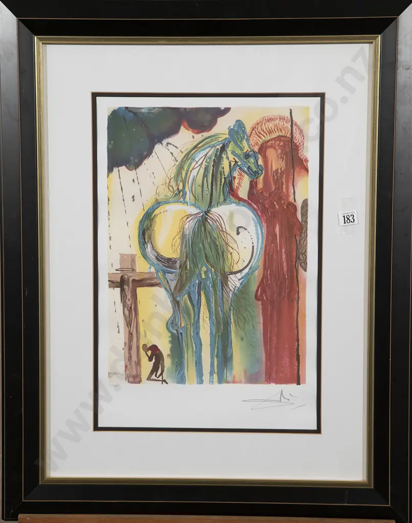 Salvador Dali (1904-89) - Dalinean Horses 'Le Centurion' Image 1++