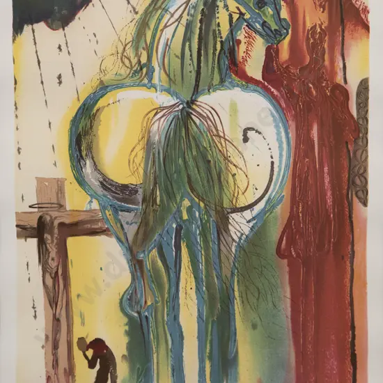 Salvador Dali (1904-89) - Dalinean Horses 'Le Centurion'