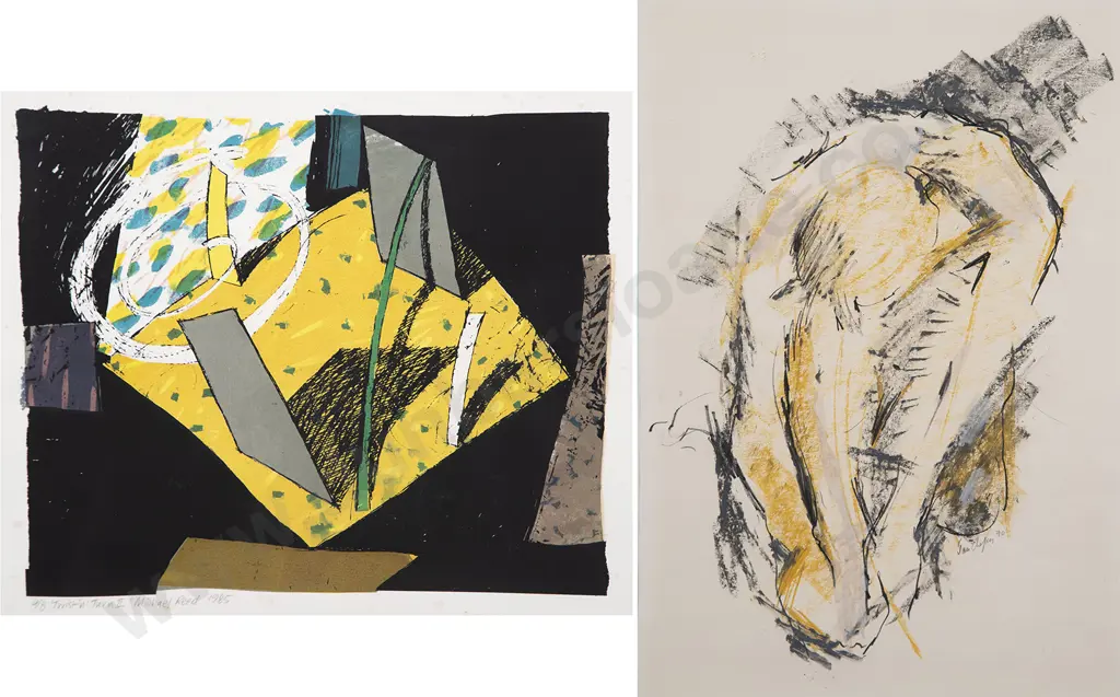 Michael Reed - Twist 'n Turn II & Jan Chaffey Pastel Study (2) Image 1++