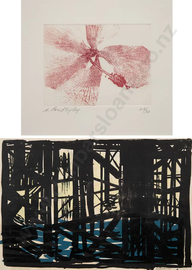 Brian Carmody & Claudia Pond Eyley prints (2) Image 1++