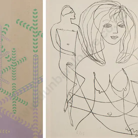 John Panting - No. 5 & John Nicoll lithograph (2)
