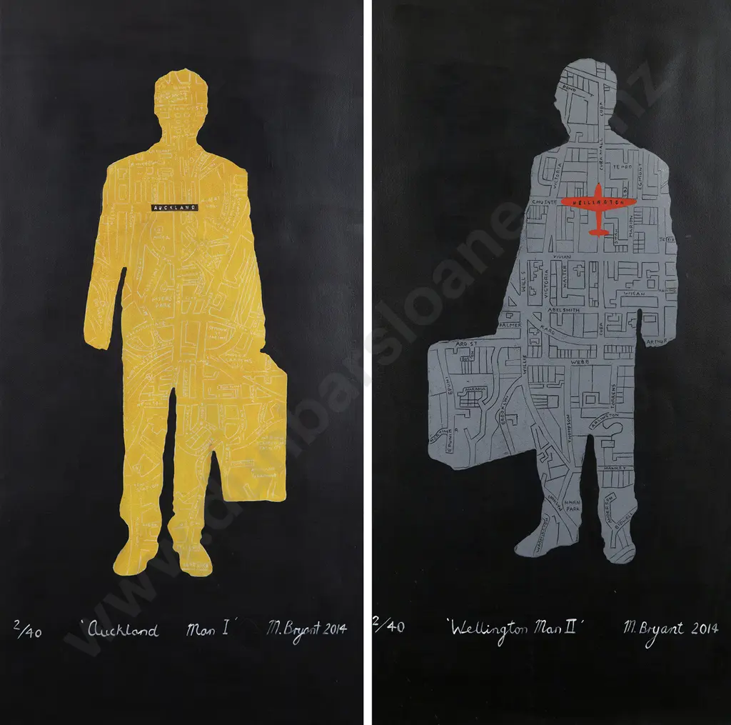 Michele Bryant - Wellington Man II & Auckland Man I (2) Image 1++