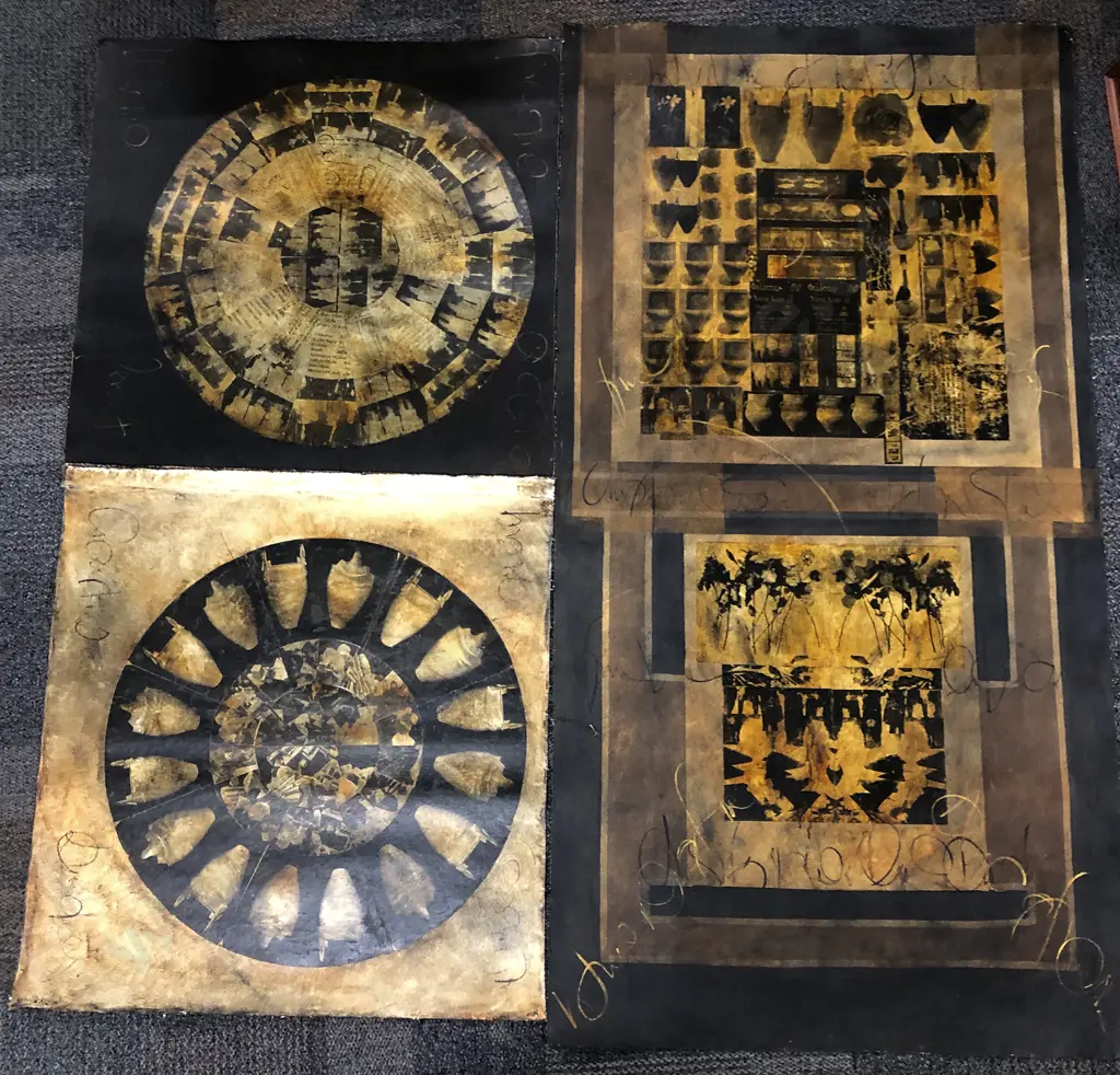 Christine Bell-Pearson - Untitled (Abstract Composition) & other Image 1++