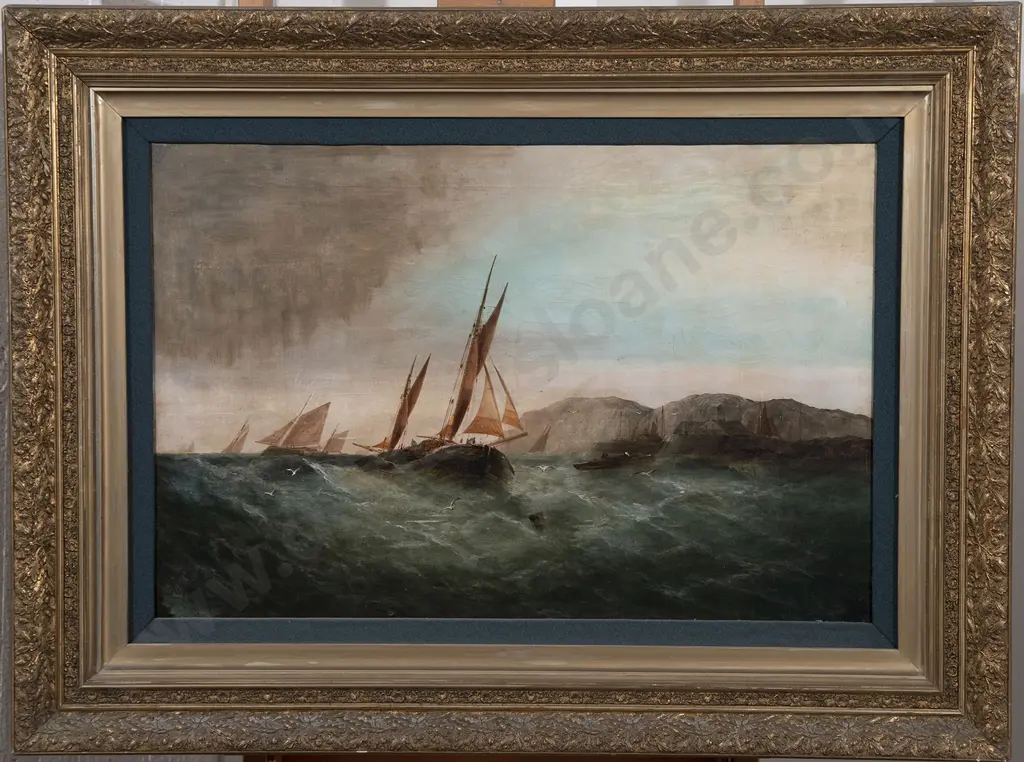 George H. Knight - Untitled (Seascape) Image 1++