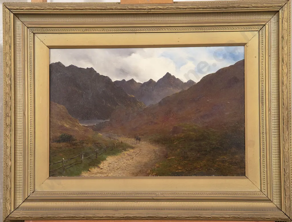 John Elder Moultray - View Near Queenstown Lake Wakatipu Image 1++