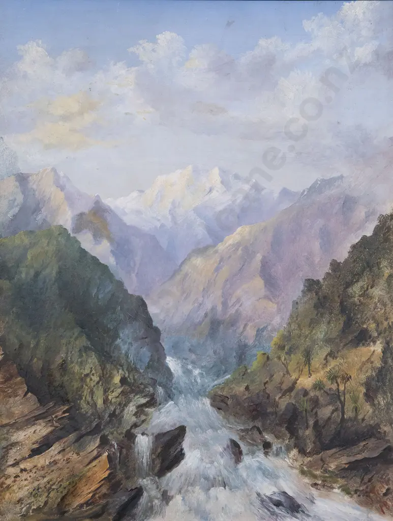 James Peele - River & Mountain Landscape Image 1++